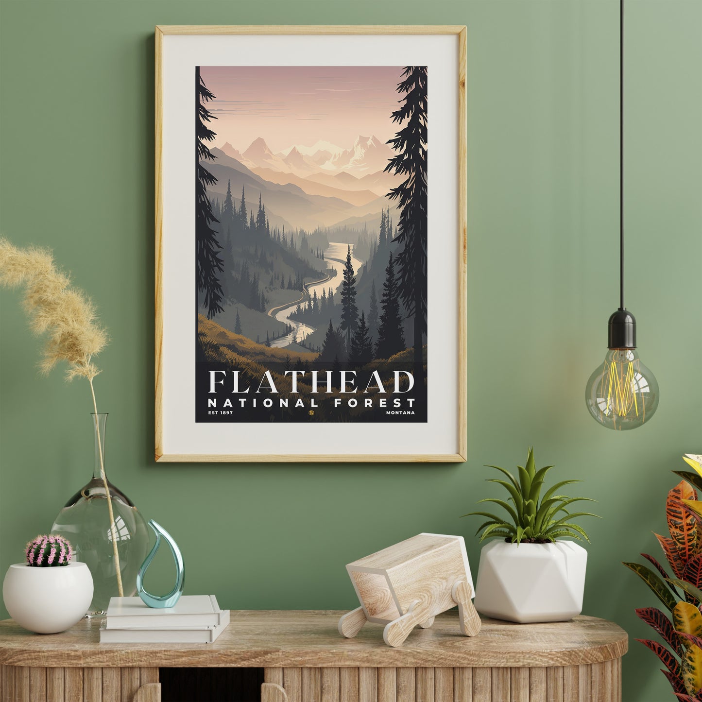 Flathead National Forest Poster | S01