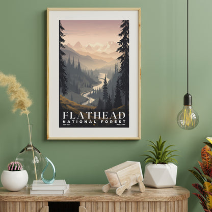 Flathead National Forest Poster | S01