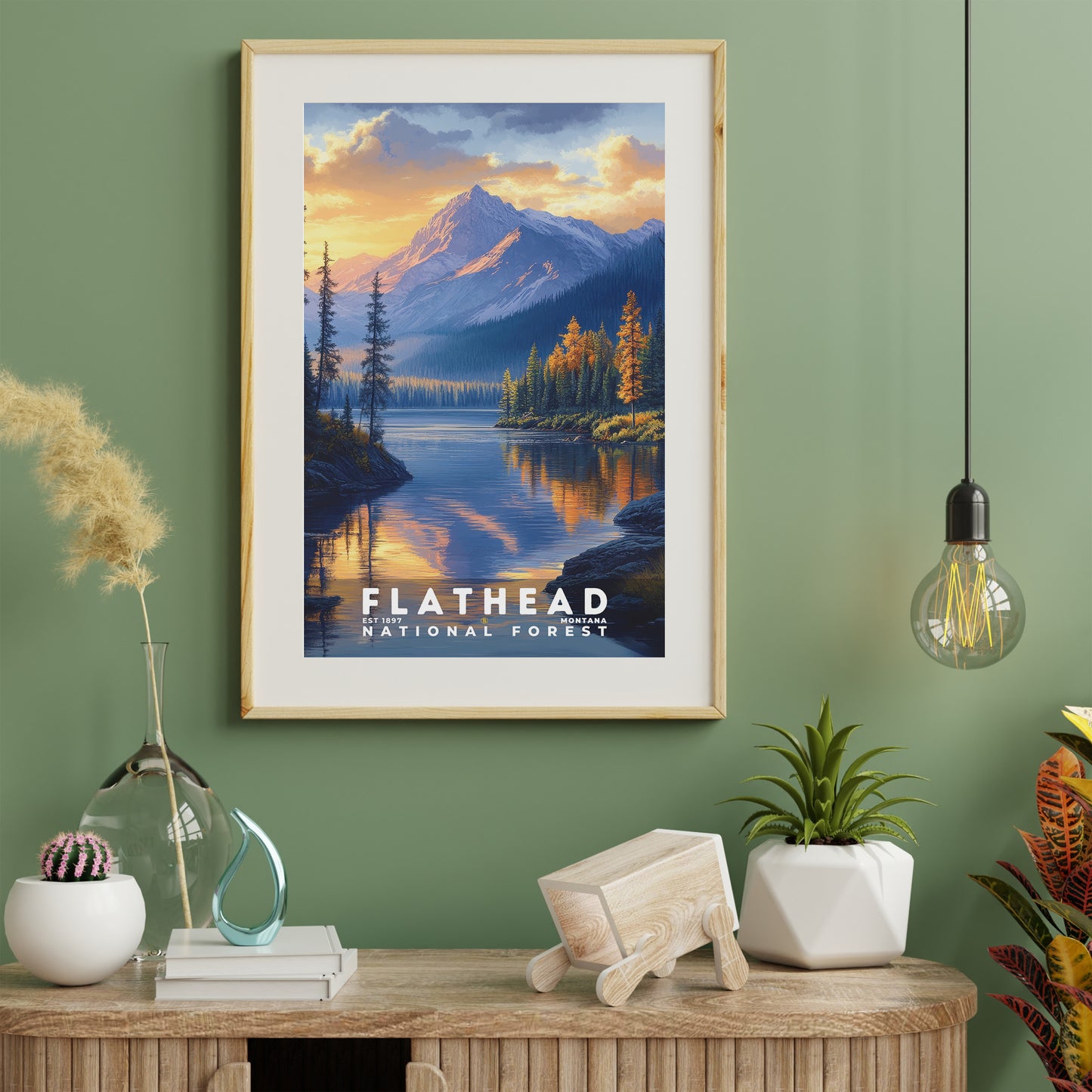 Flathead National Forest Poster | S02