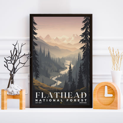 Flathead National Forest Poster | S01