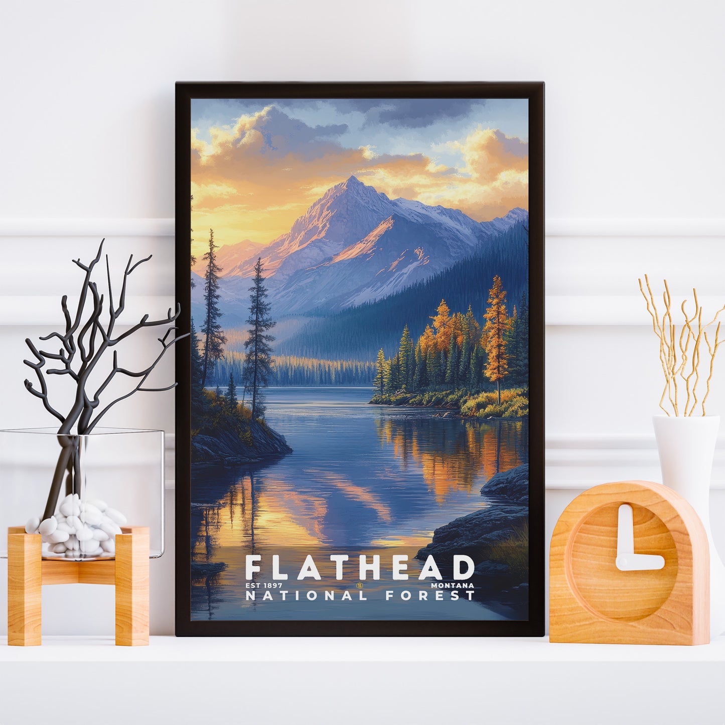 Flathead National Forest Poster | S02