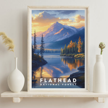 Flathead National Forest Poster | S02
