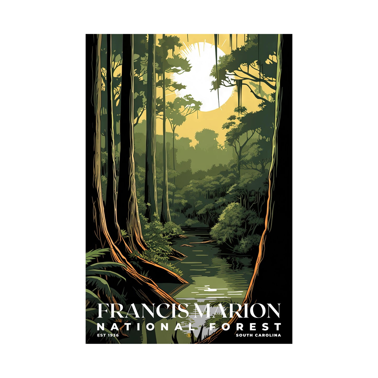 Francis Marion National Forest Poster | S01