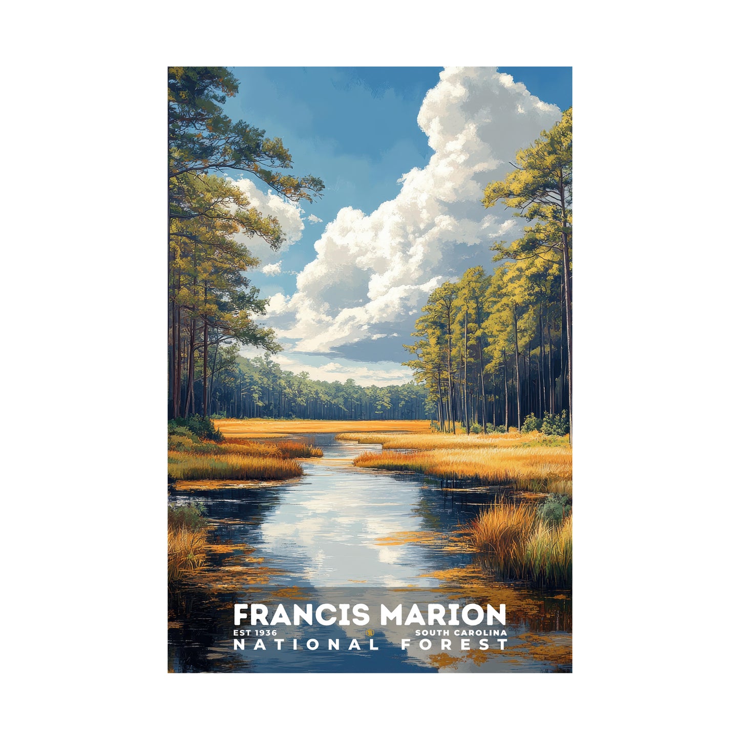 Francis Marion National Forest Poster | S02