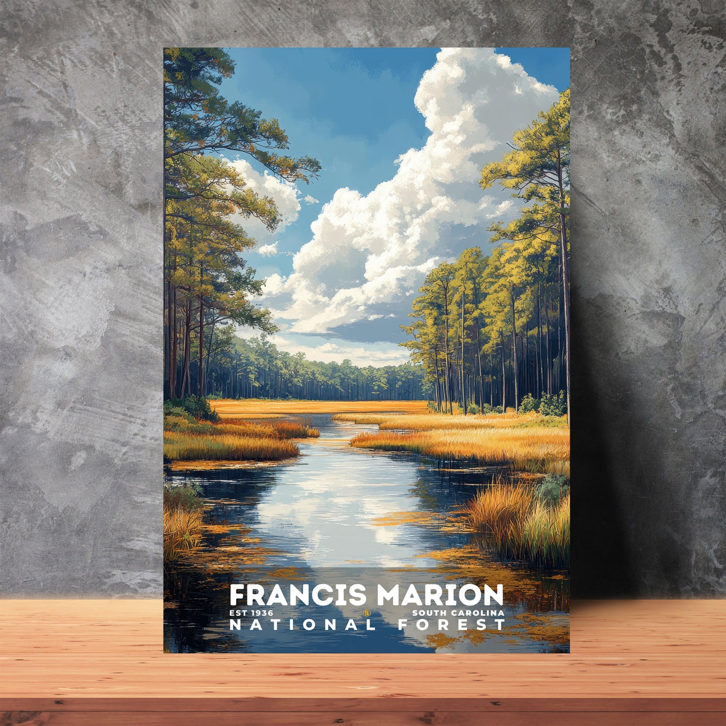 Francis Marion National Forest Poster | S02