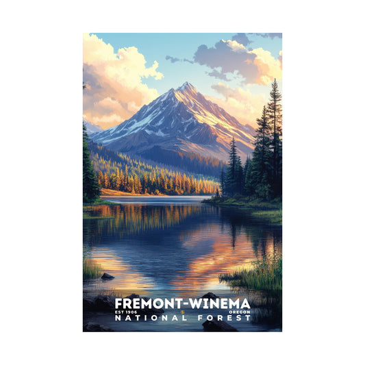 Fremont-Winema National Forest Poster | S02