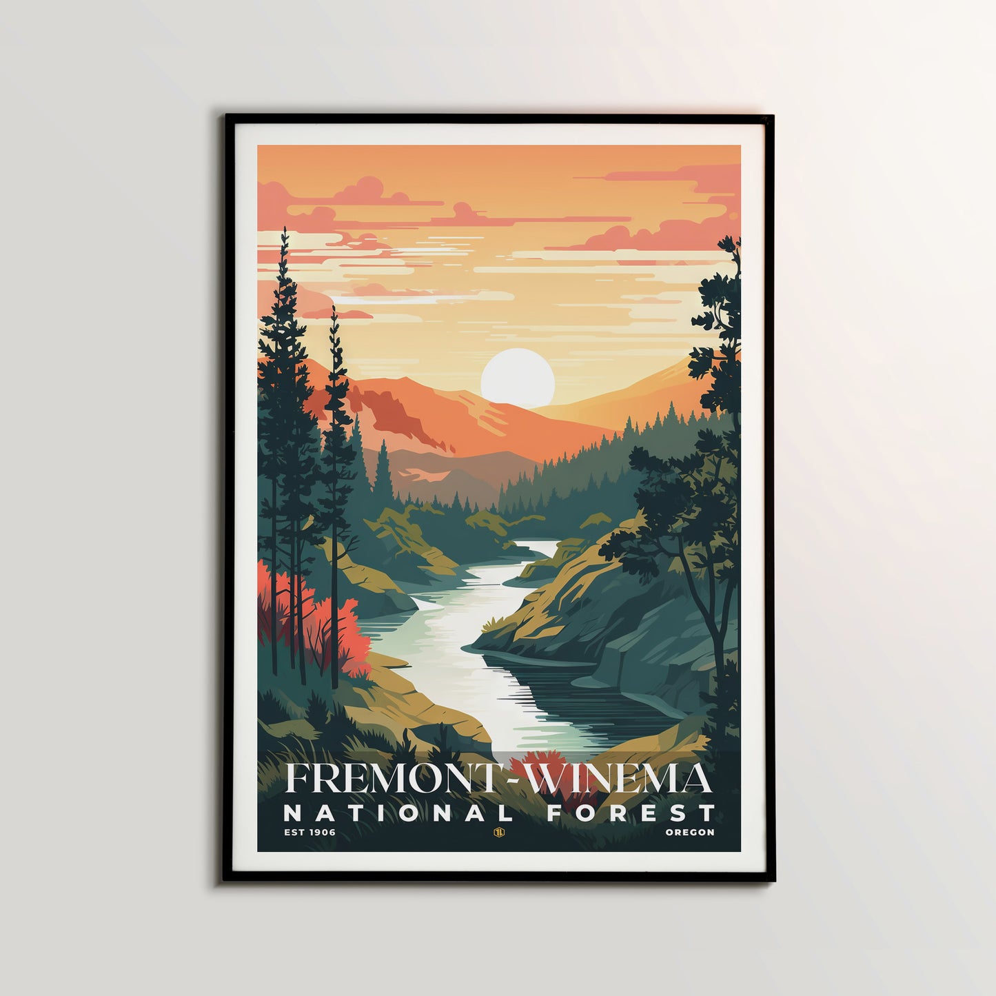 Fremont-Winema National Forest Poster | S01