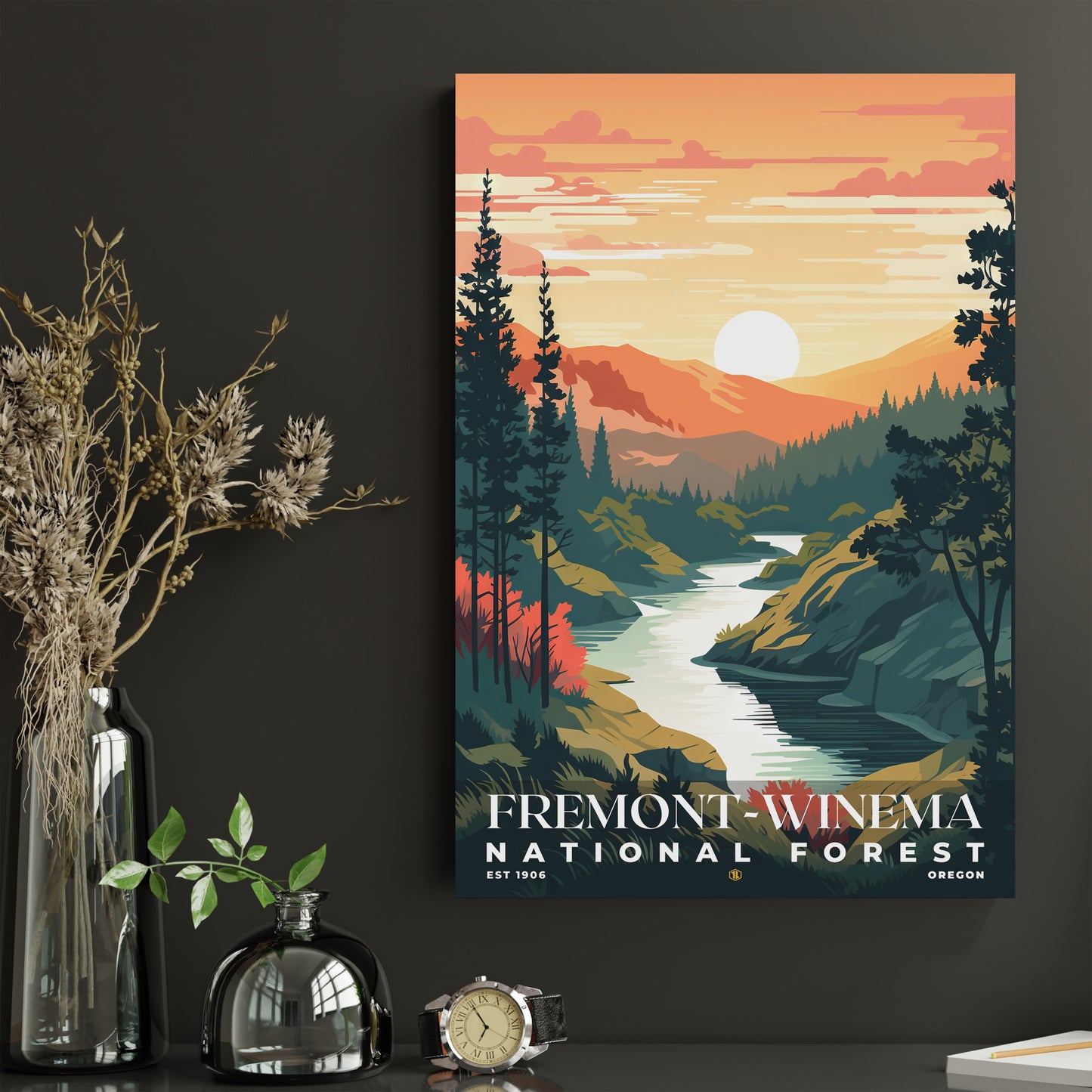Fremont-Winema National Forest Poster | S01