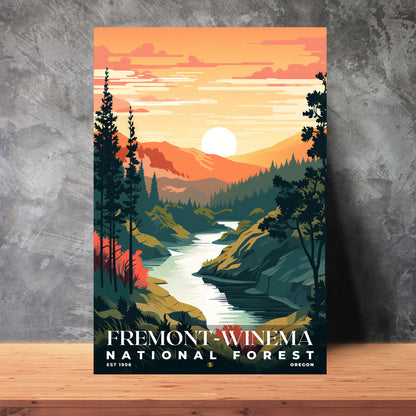 Fremont-Winema National Forest Poster | S01