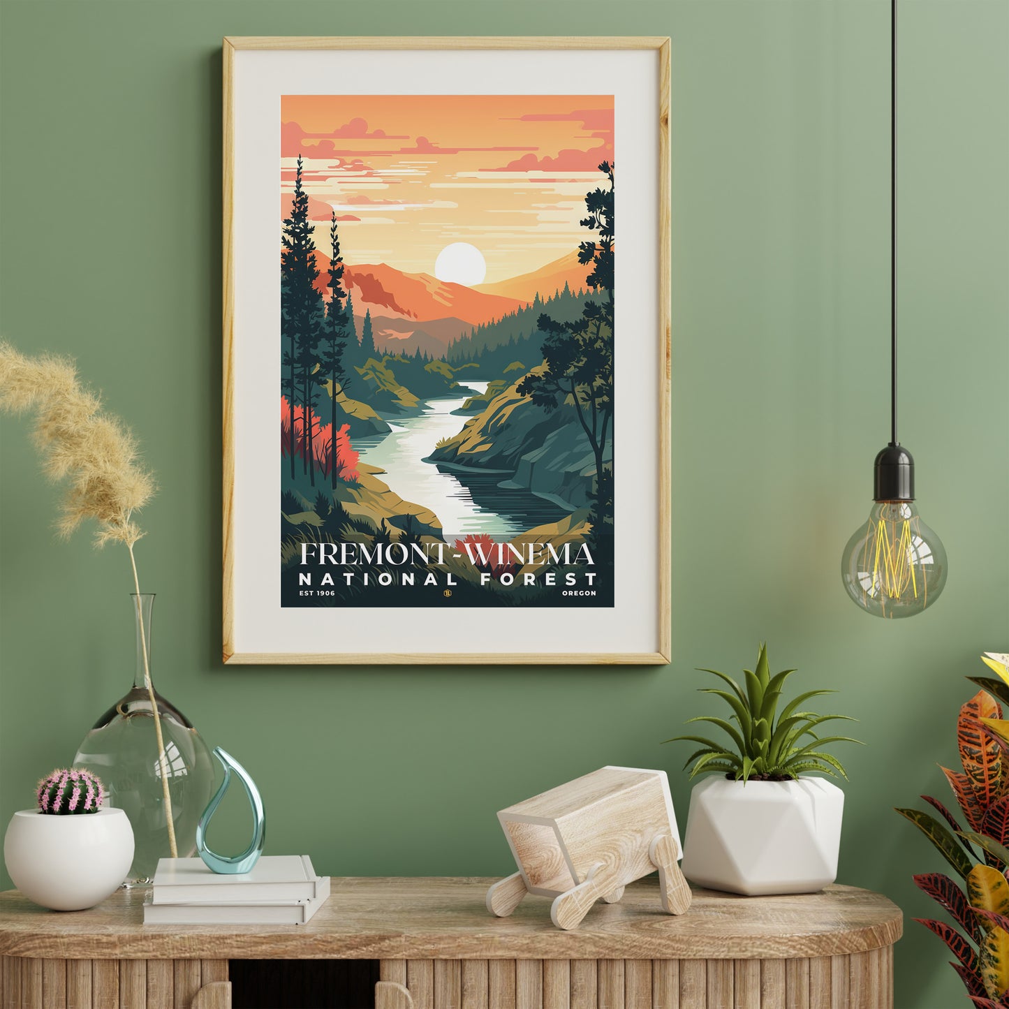 Fremont-Winema National Forest Poster | S01