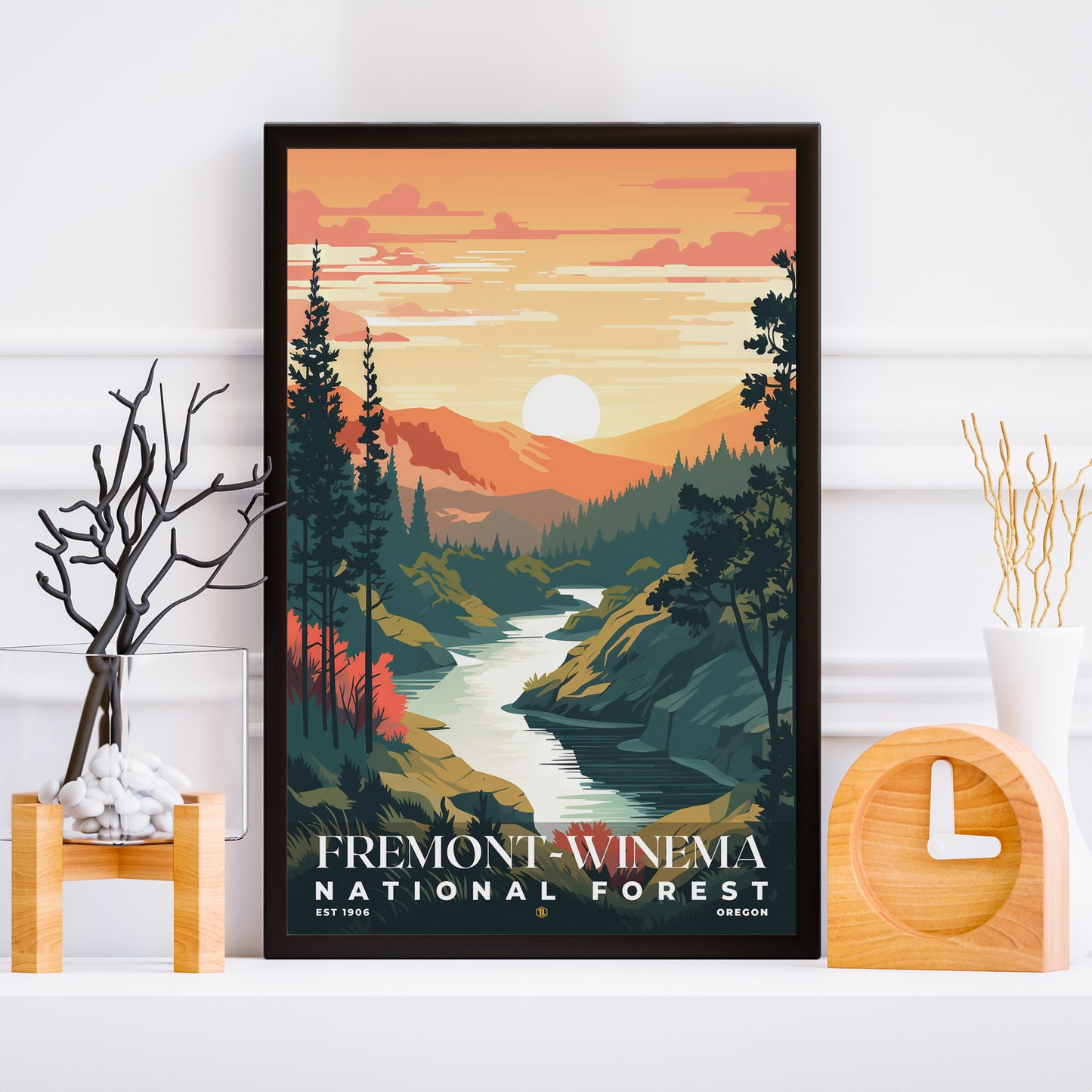 Fremont-Winema National Forest Poster | S01