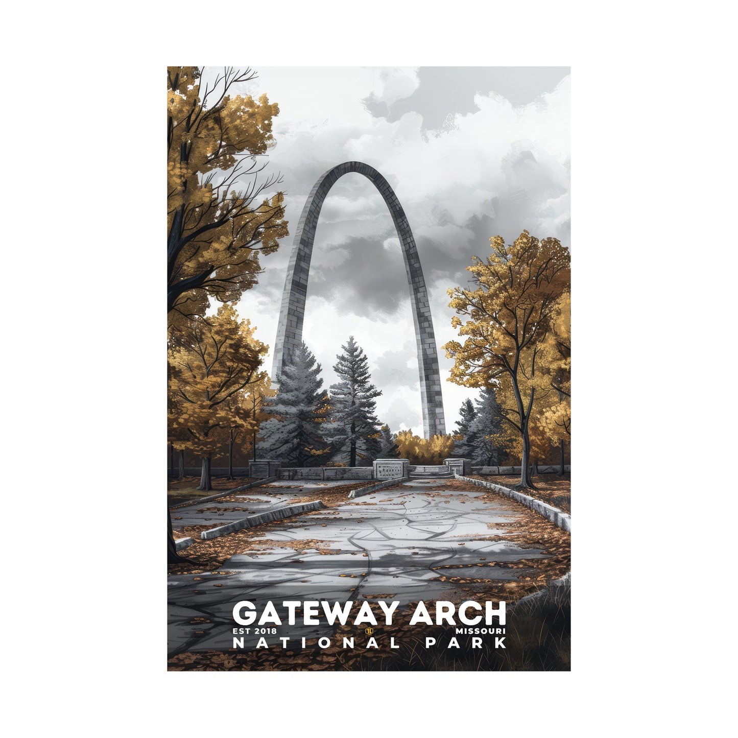 Gateway Arch National Park Poster | S17