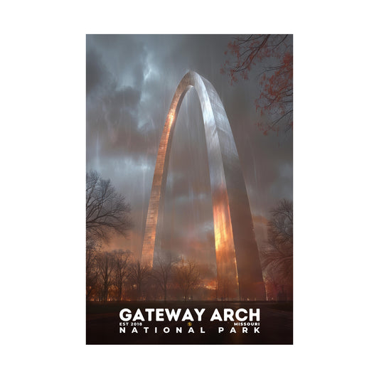 Gateway Arch National Park Poster | S12