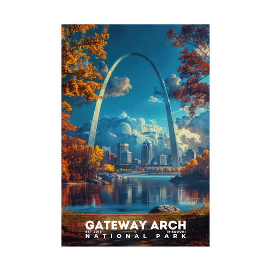 Gateway Arch National Park Poster | S16