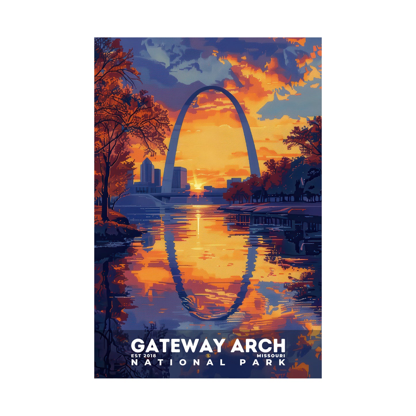 Gateway Arch National Park Poster | S18