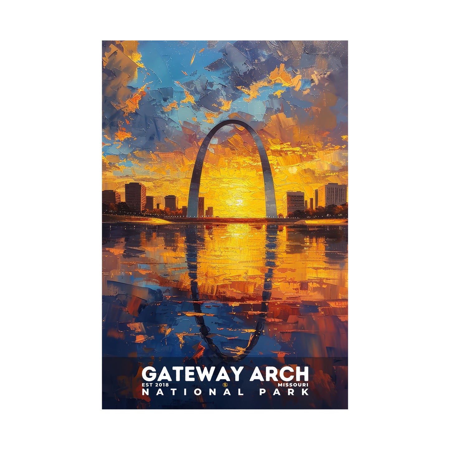 Gateway Arch National Park Poster | S14