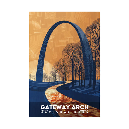 Gateway Arch National Park Poster | S19