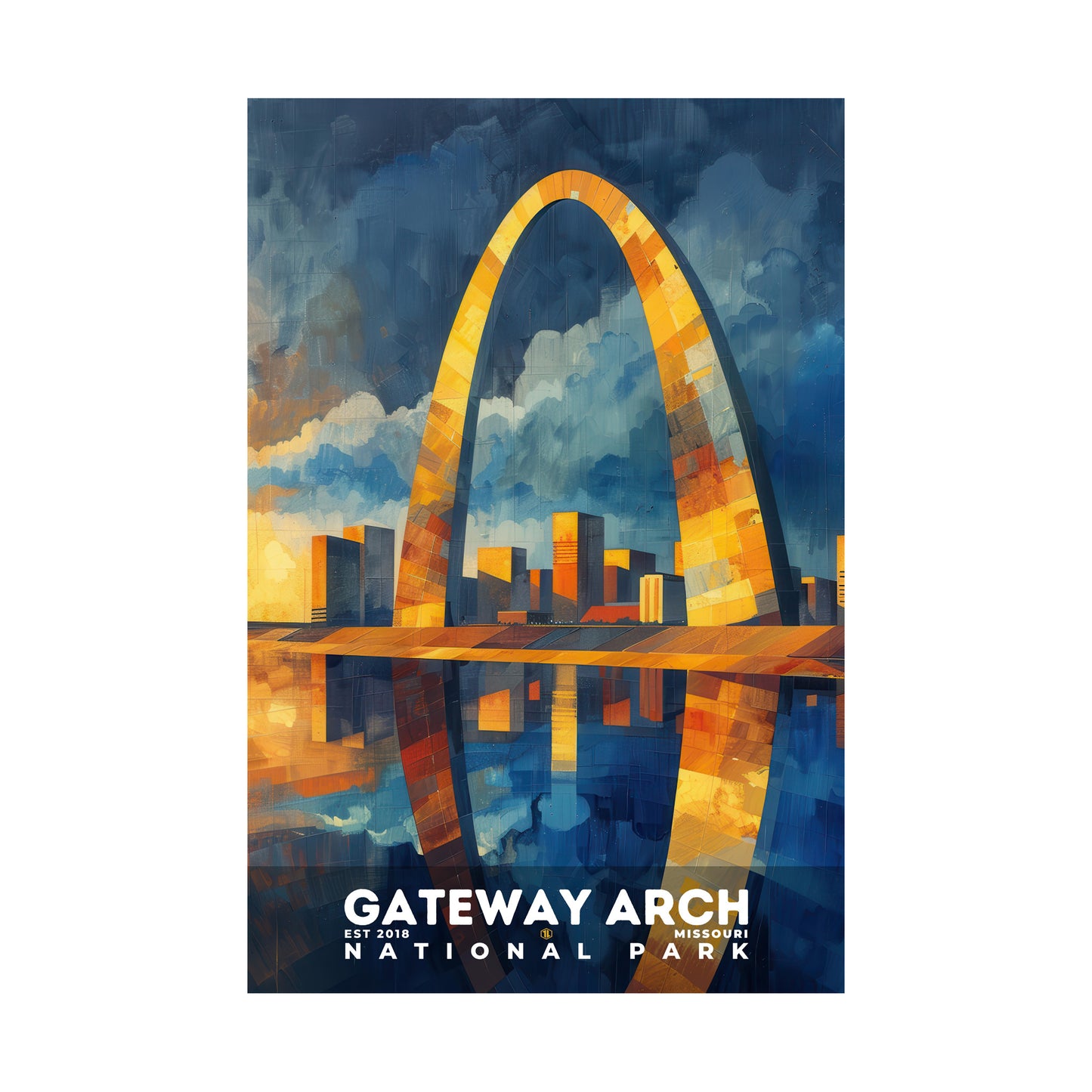 Gateway Arch National Park Poster | S20