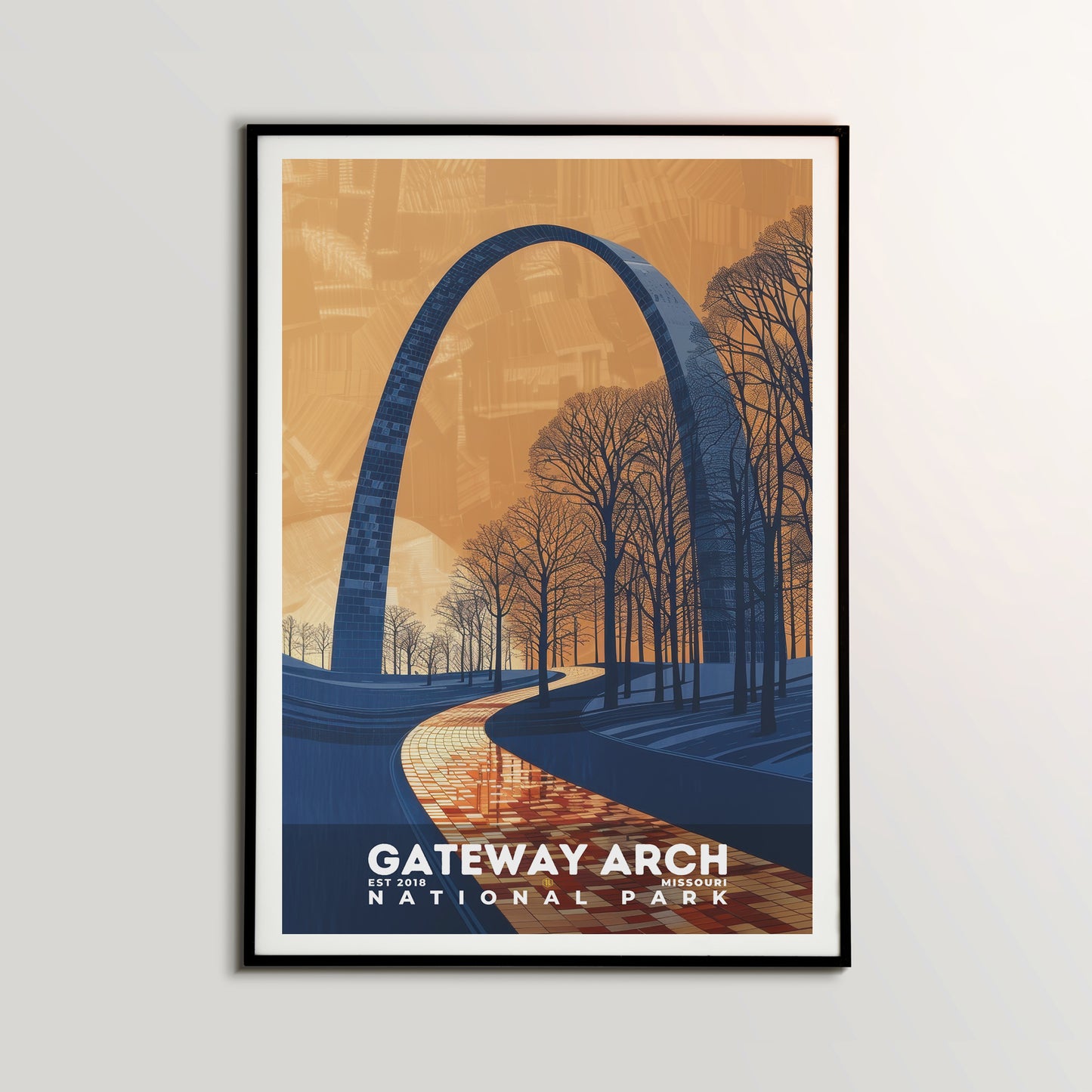 Gateway Arch National Park Poster | S19