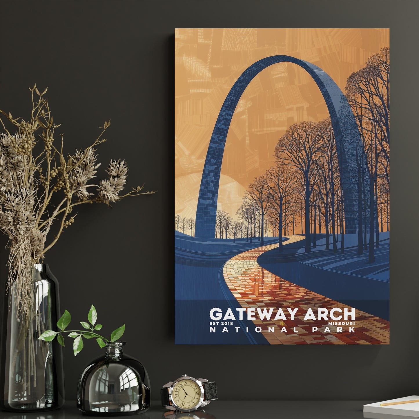 Gateway Arch National Park Poster | S19