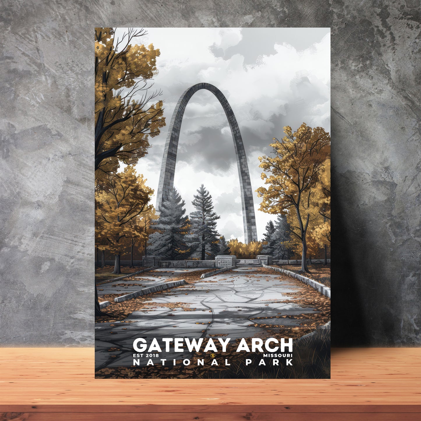 Gateway Arch National Park Poster | S17