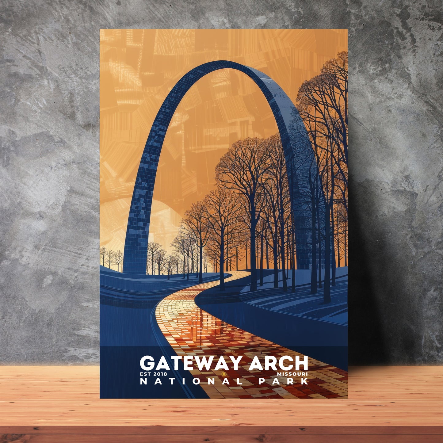 Gateway Arch National Park Poster | S19