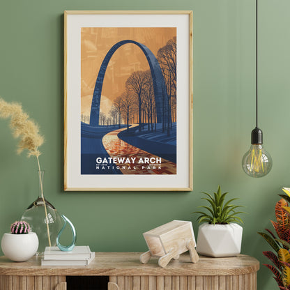 Gateway Arch National Park Poster | S19