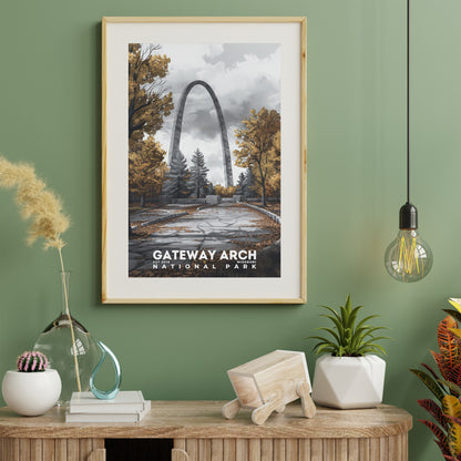 Gateway Arch National Park Poster | S17