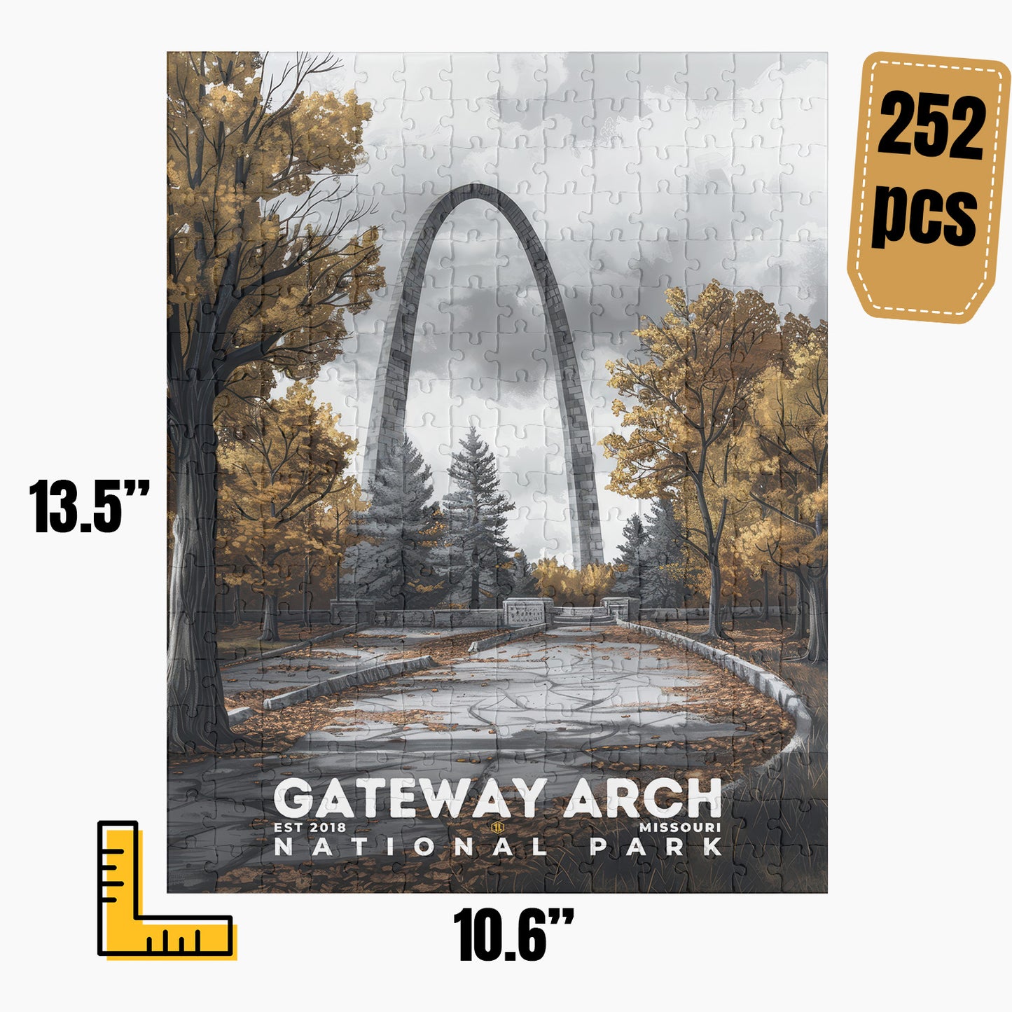 Gateway Arch National Park Puzzle | S17