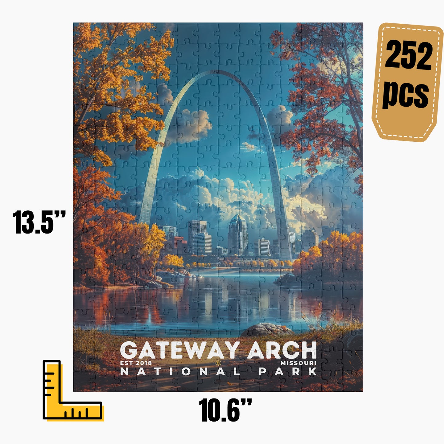 Gateway Arch National Park Puzzle | S16