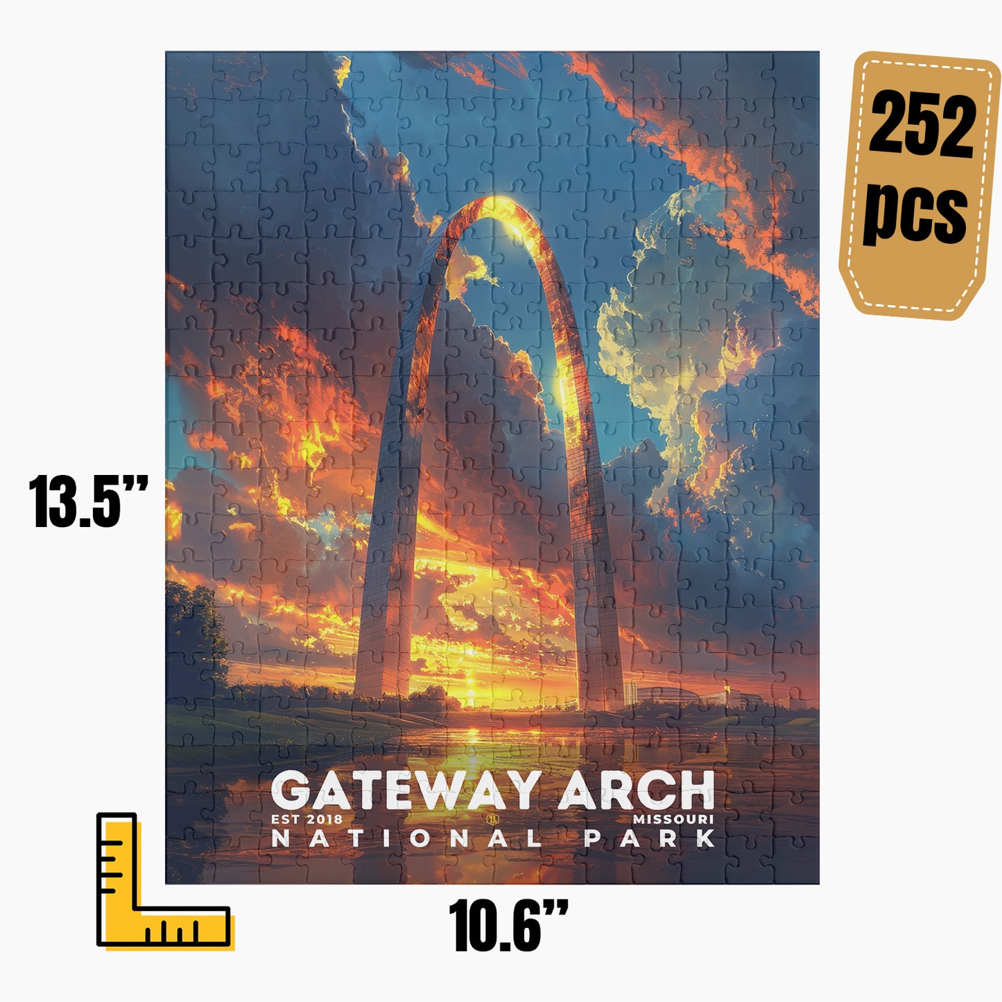 Gateway Arch National Park Puzzle | S13