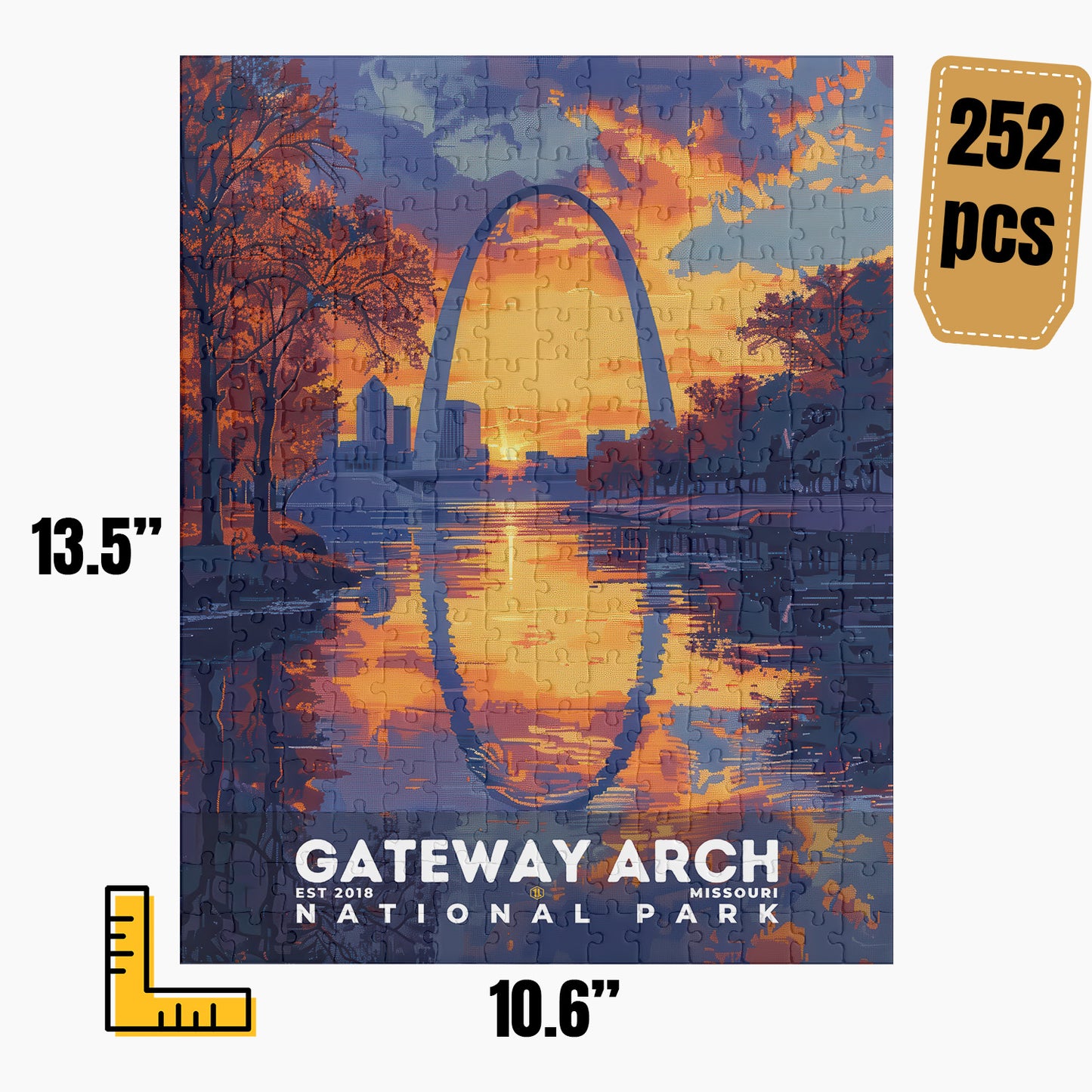 Gateway Arch National Park Puzzle | S18