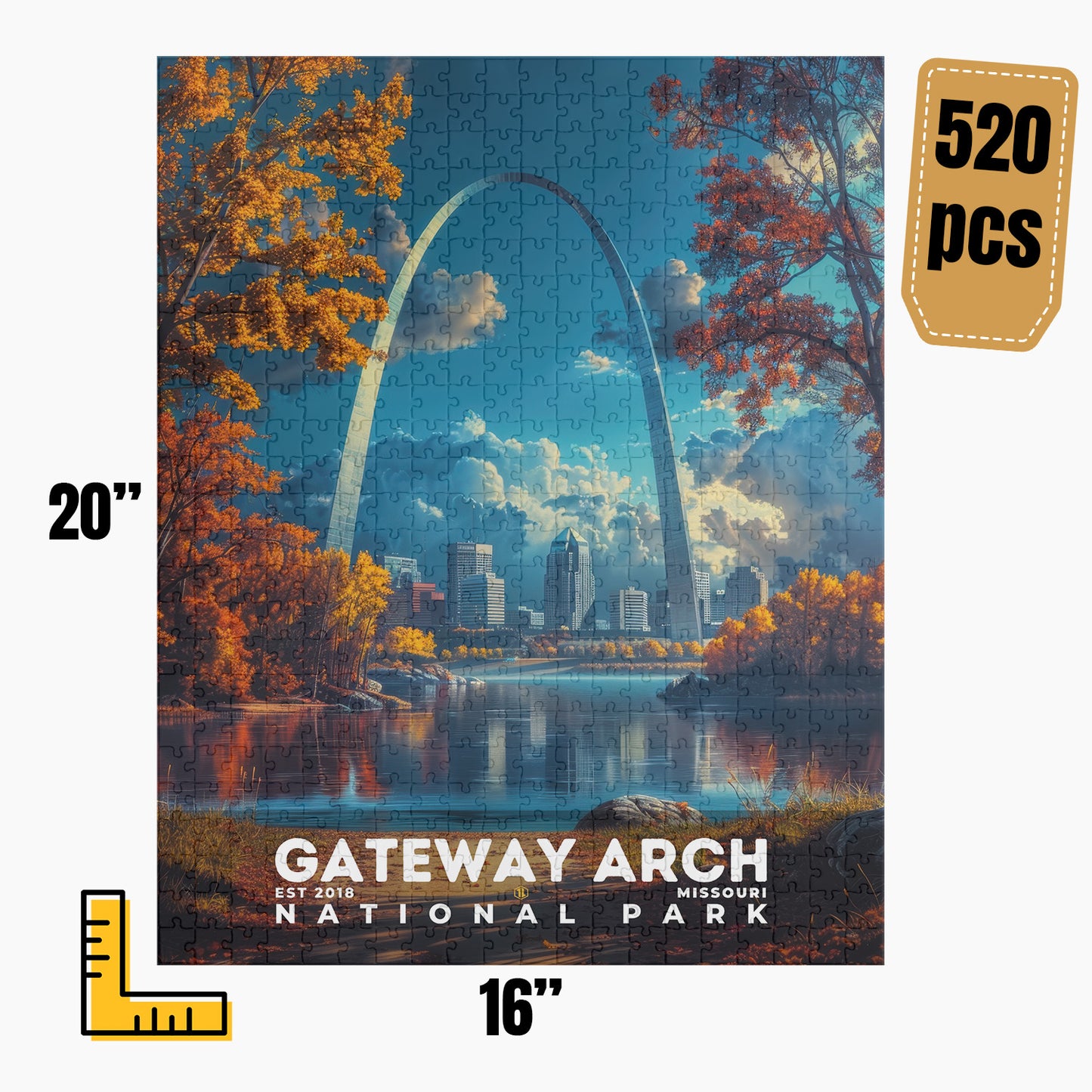 Gateway Arch National Park Puzzle | S16