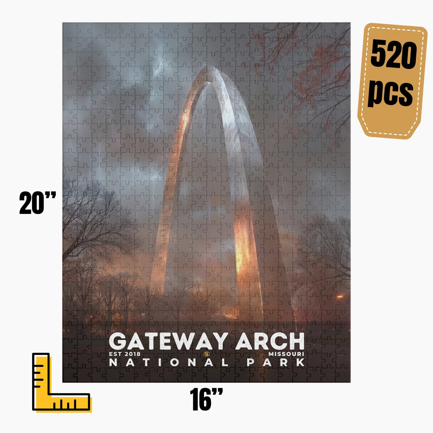 Gateway Arch National Park Puzzle | S12