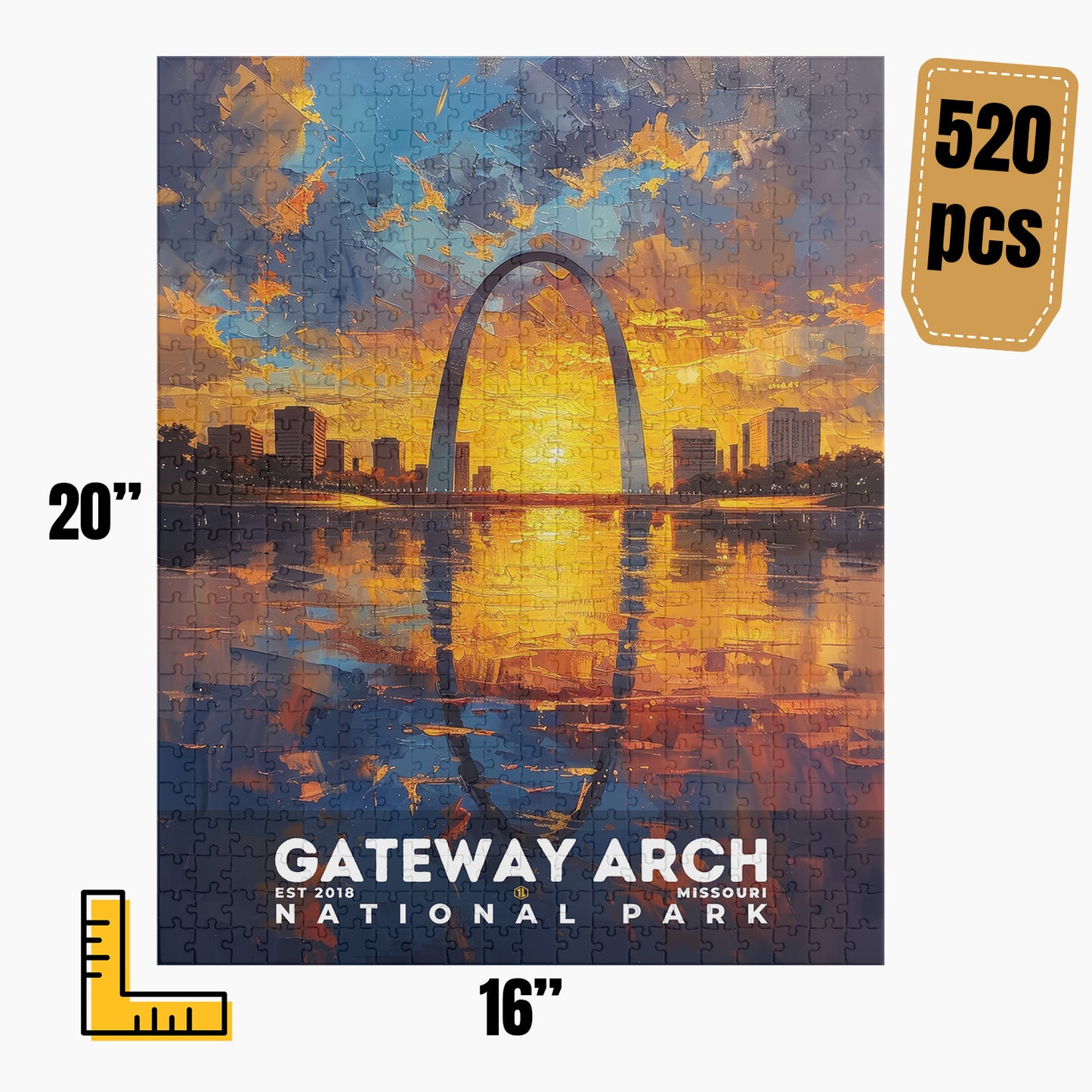 Gateway Arch National Park Puzzle | S14