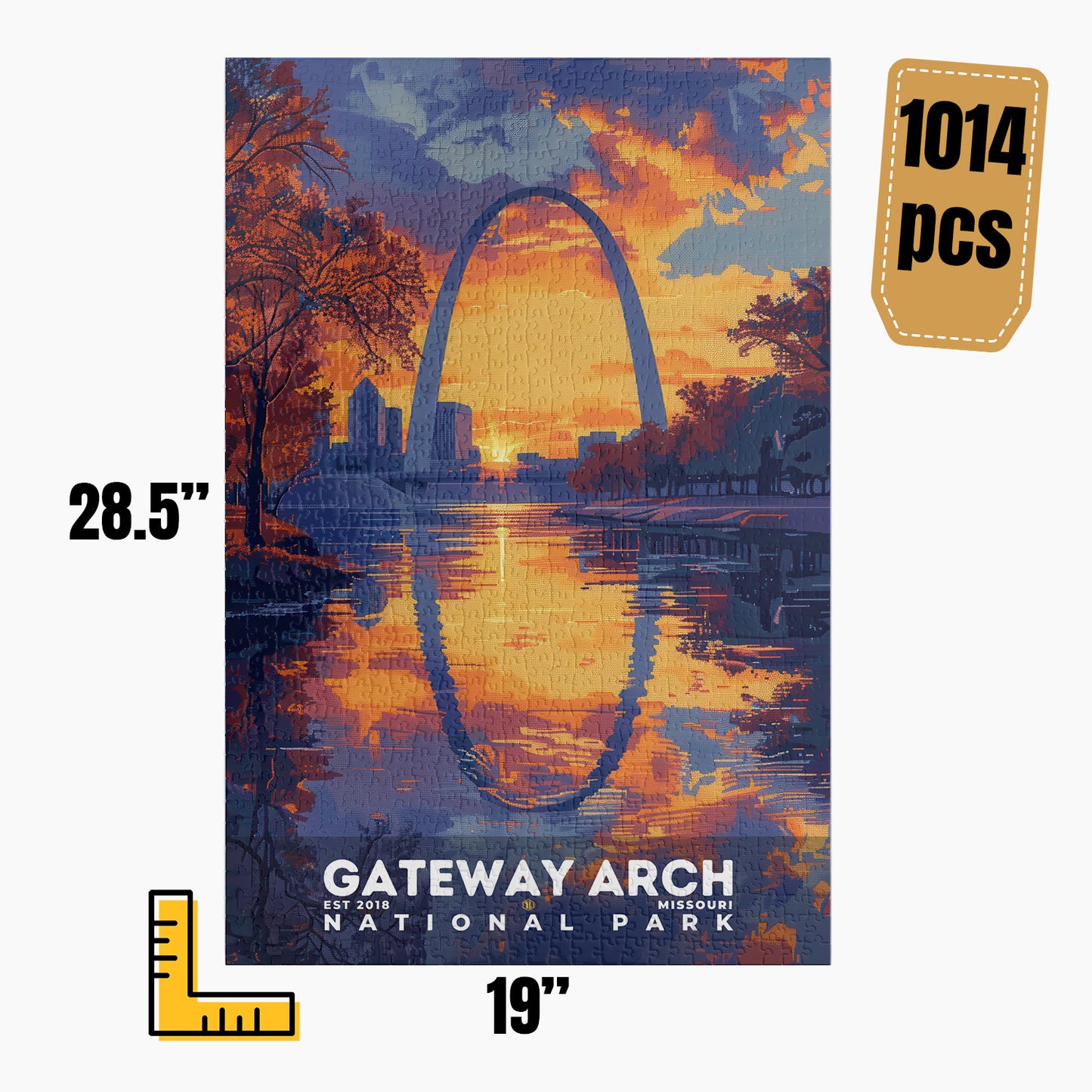 Gateway Arch National Park Puzzle | S18