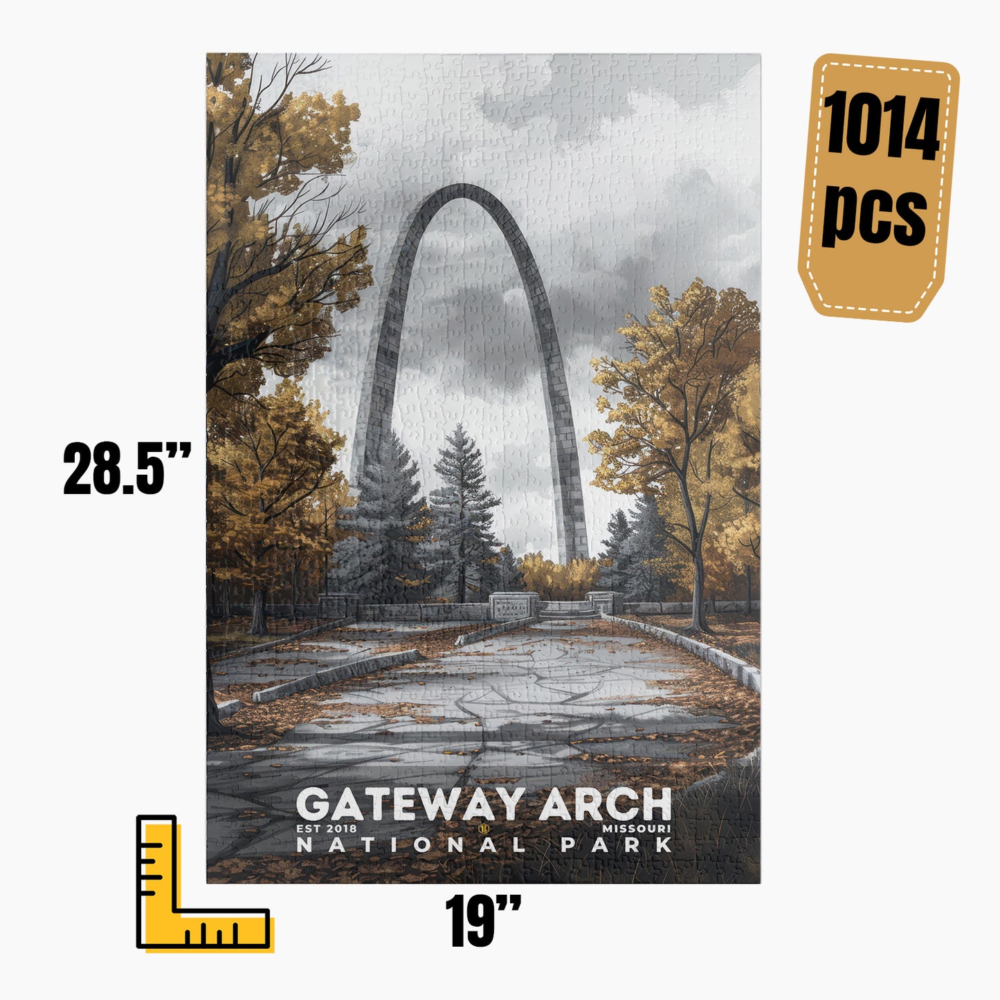 Gateway Arch National Park Puzzle | S17