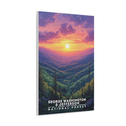 George Washington-Jefferson National Forest Poster | S02