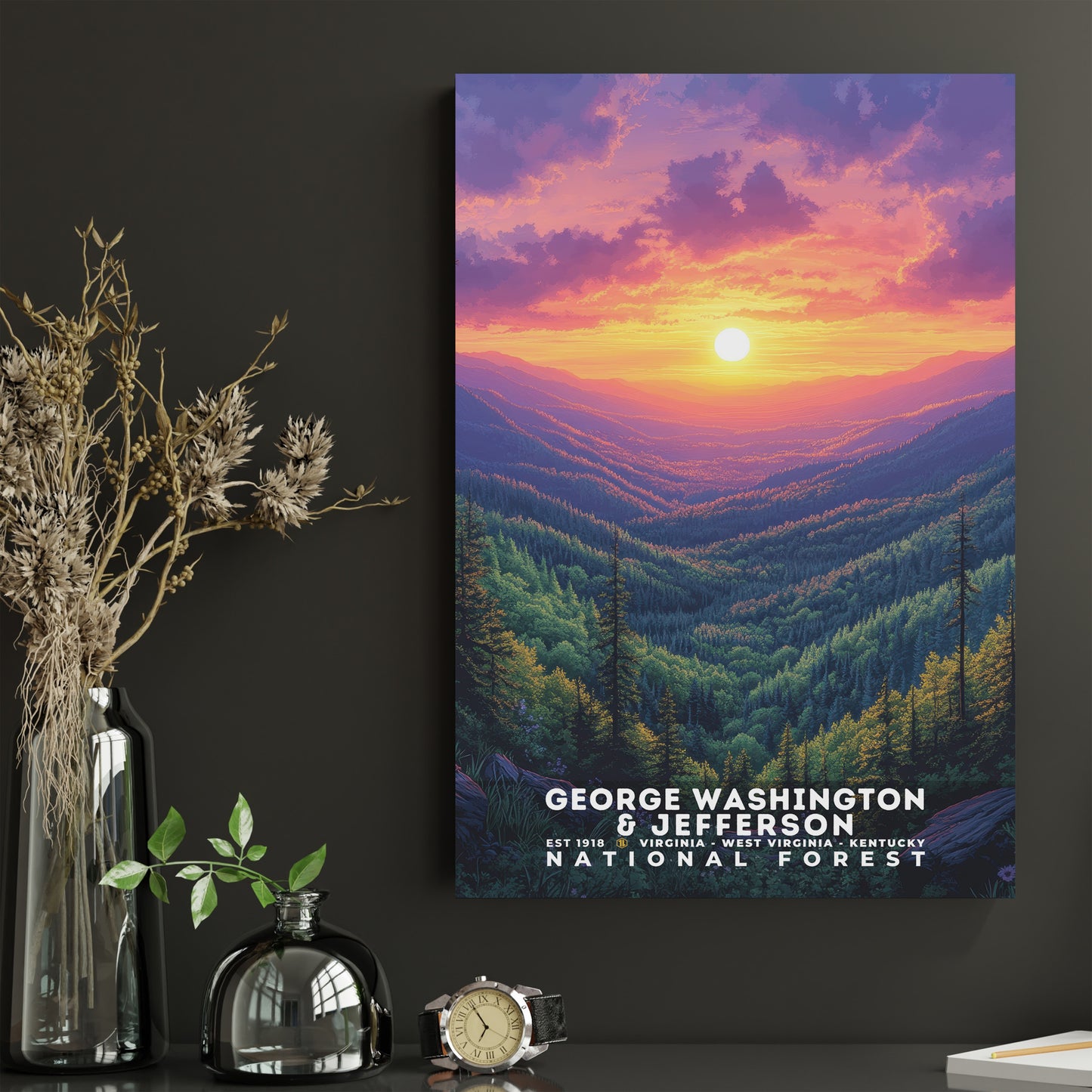 George Washington-Jefferson National Forest Poster | S02