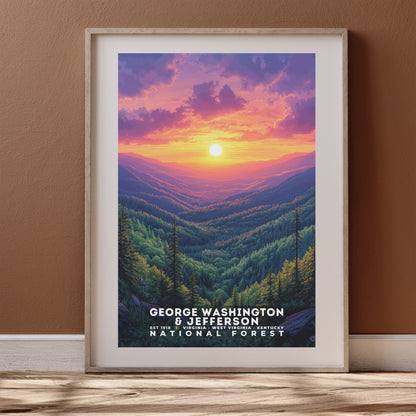 George Washington-Jefferson National Forest Poster | S02