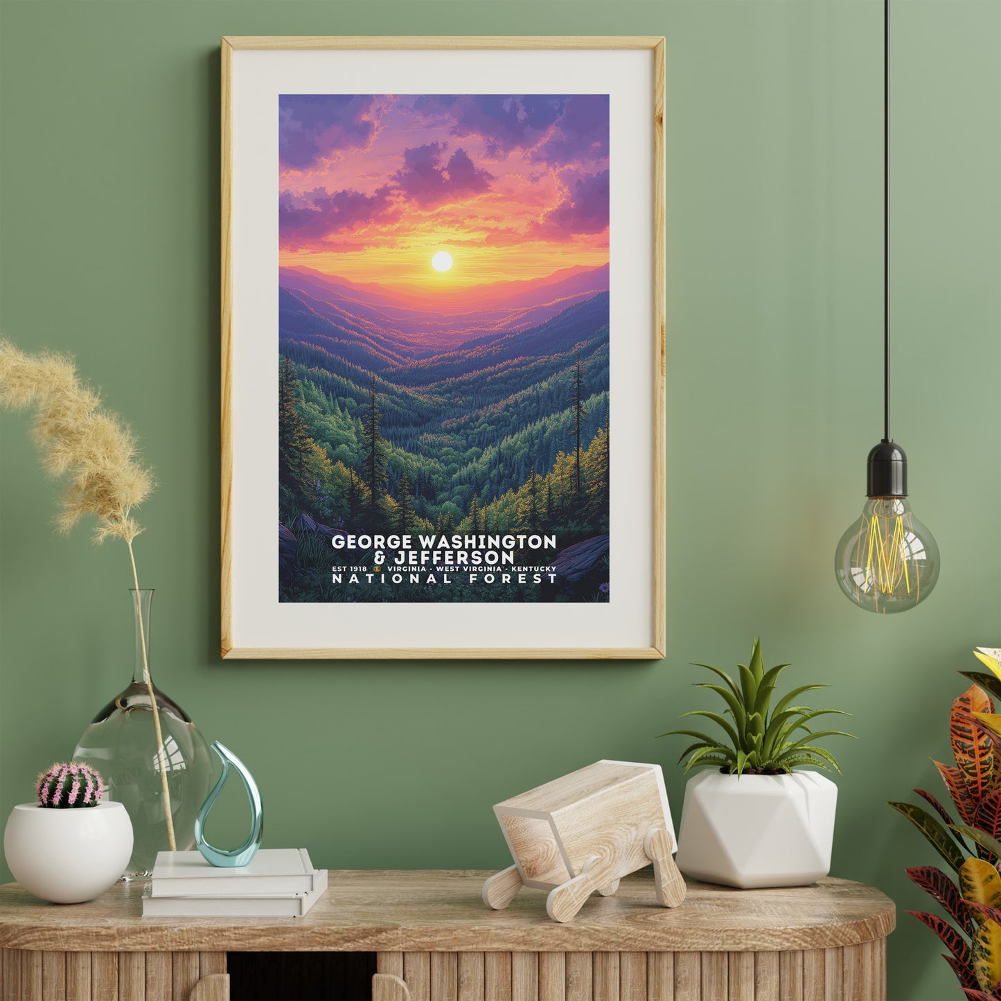 George Washington-Jefferson National Forest Poster | S02