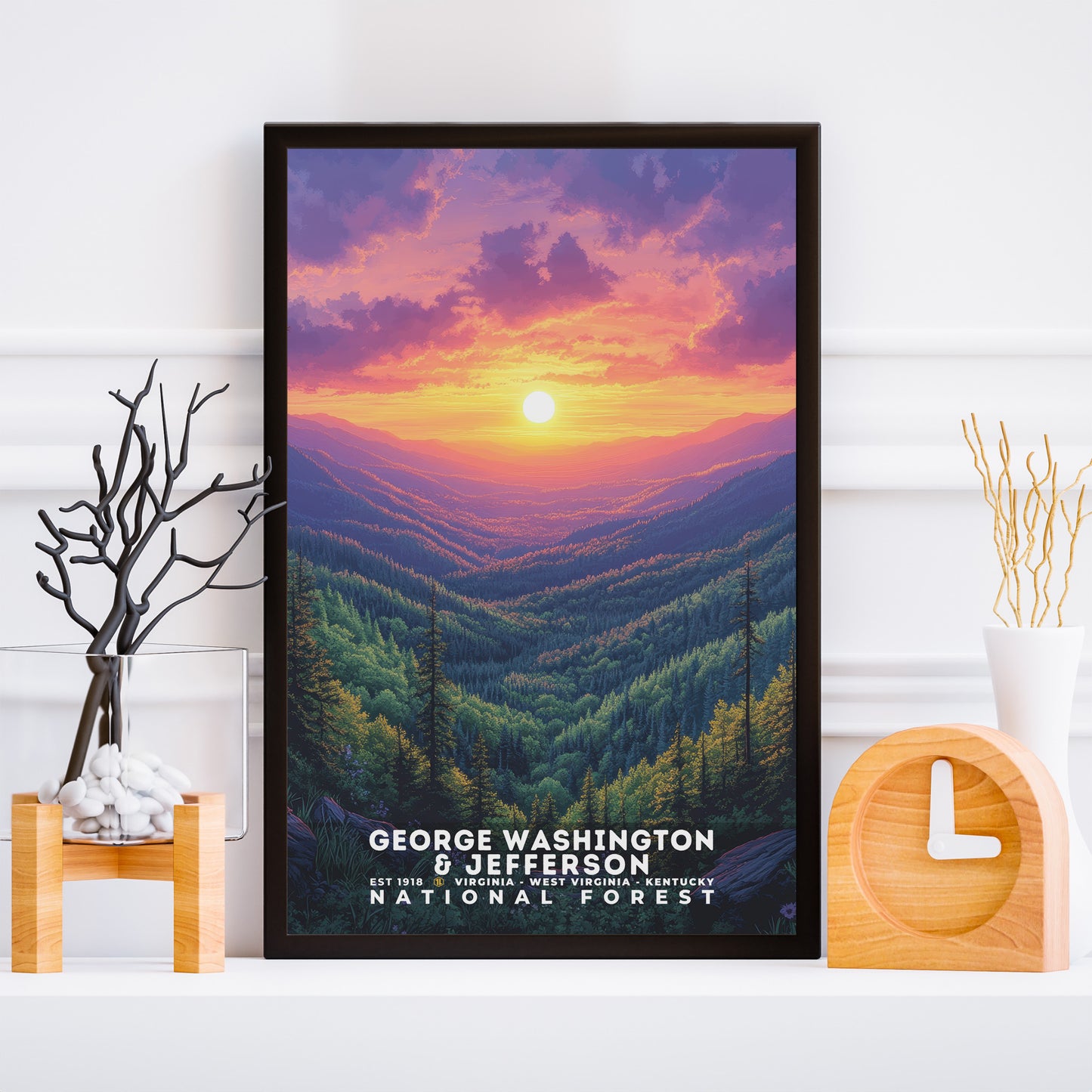 George Washington-Jefferson National Forest Poster | S02