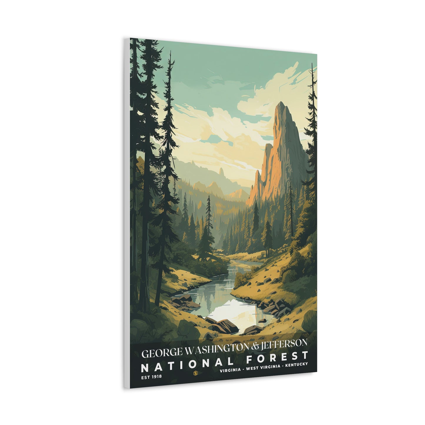 George Washington-Jefferson National Forest Poster | S01