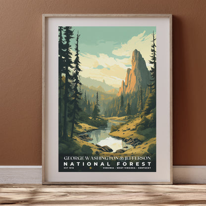 George Washington-Jefferson National Forest Poster | S01