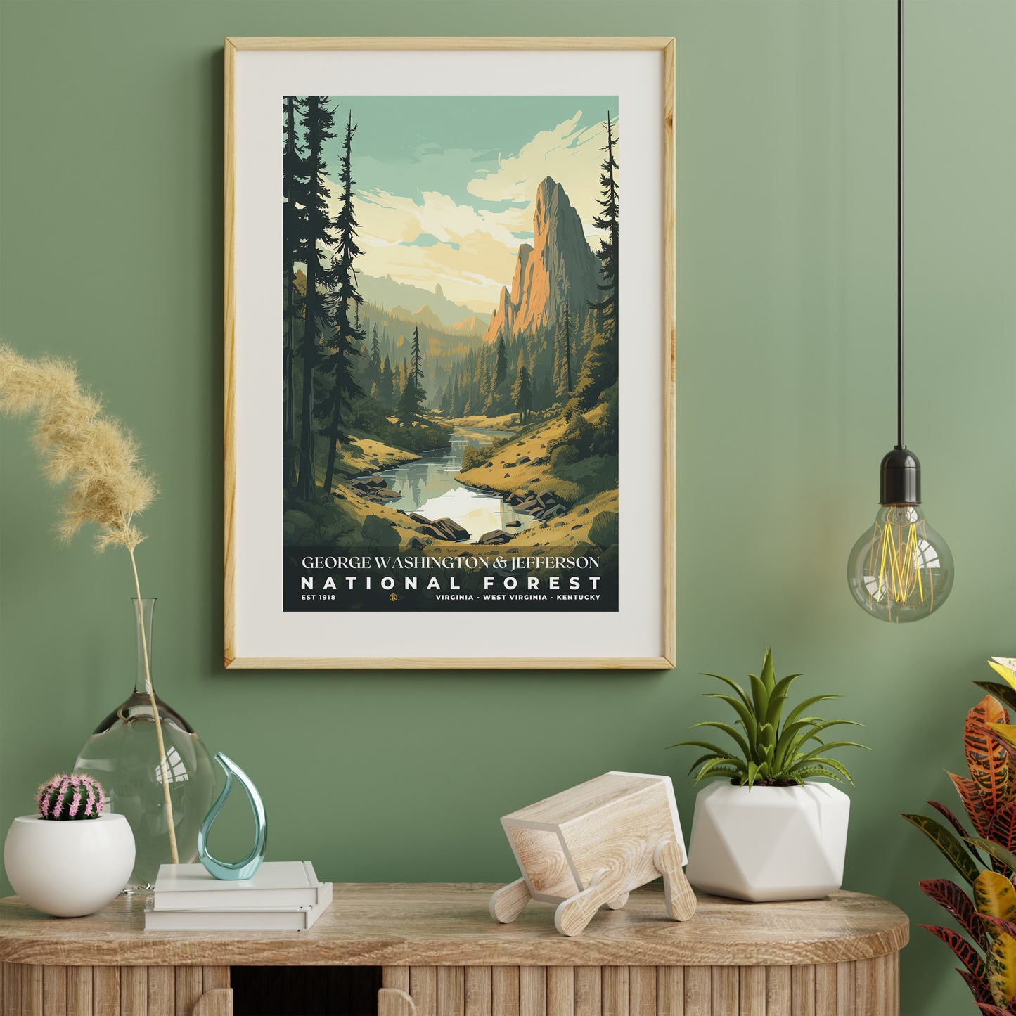 George Washington-Jefferson National Forest Poster | S01
