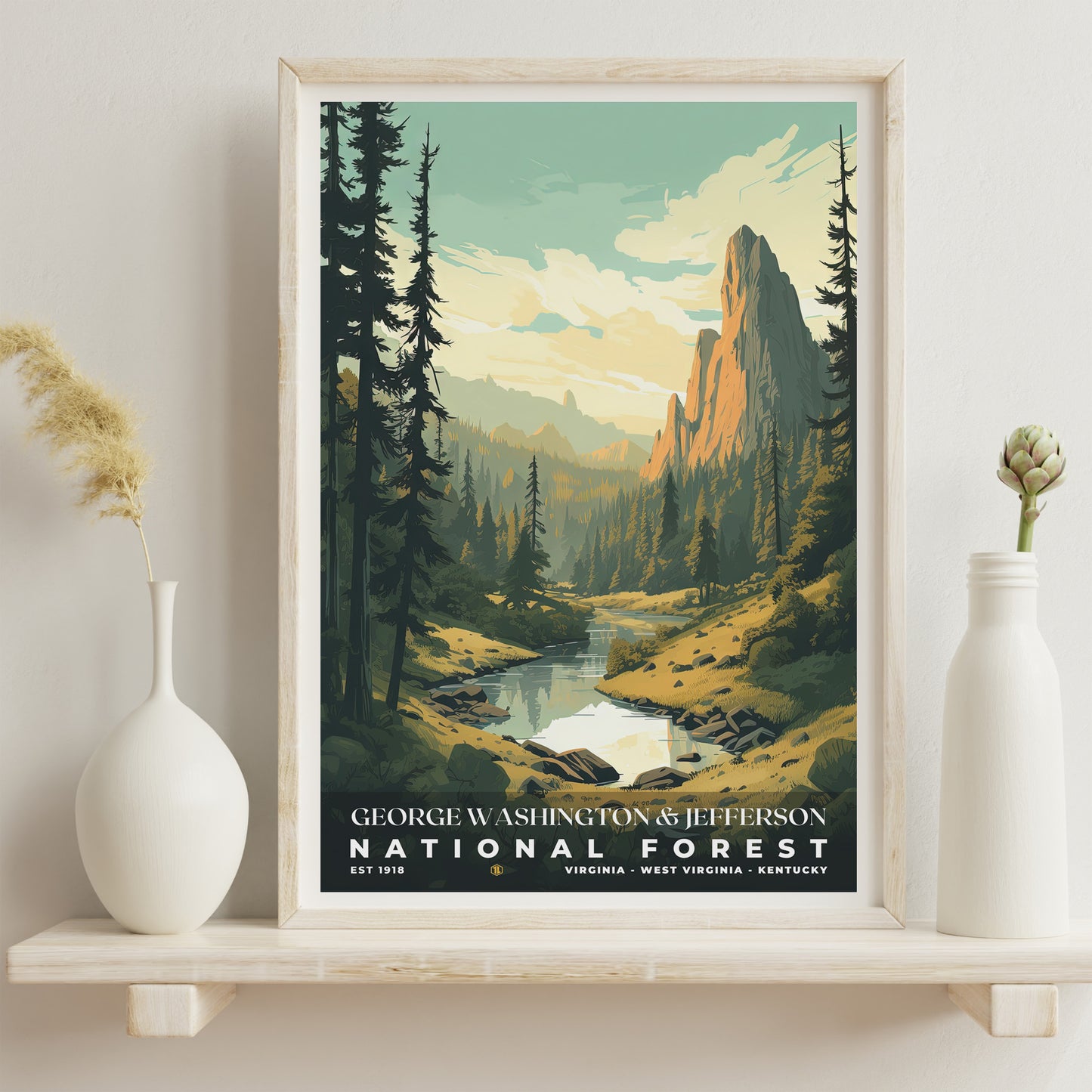 George Washington-Jefferson National Forest Poster | S01