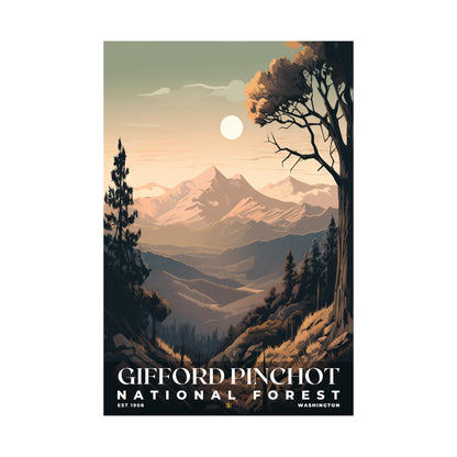 Gifford Pinchot National Forest Poster | S01