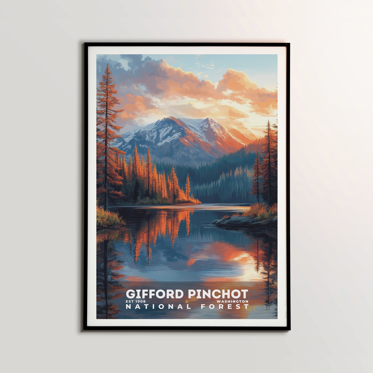 Gifford Pinchot National Forest Poster | S02