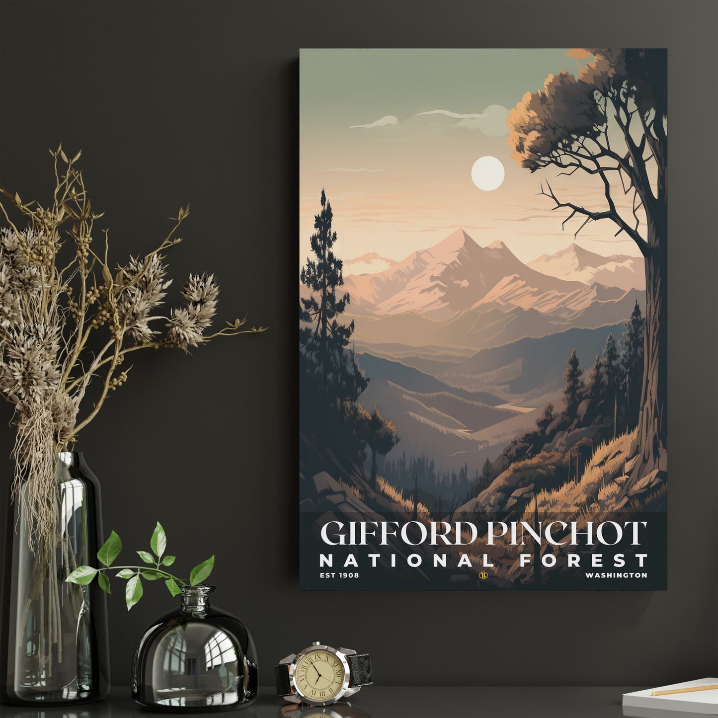 Gifford Pinchot National Forest Poster | S01