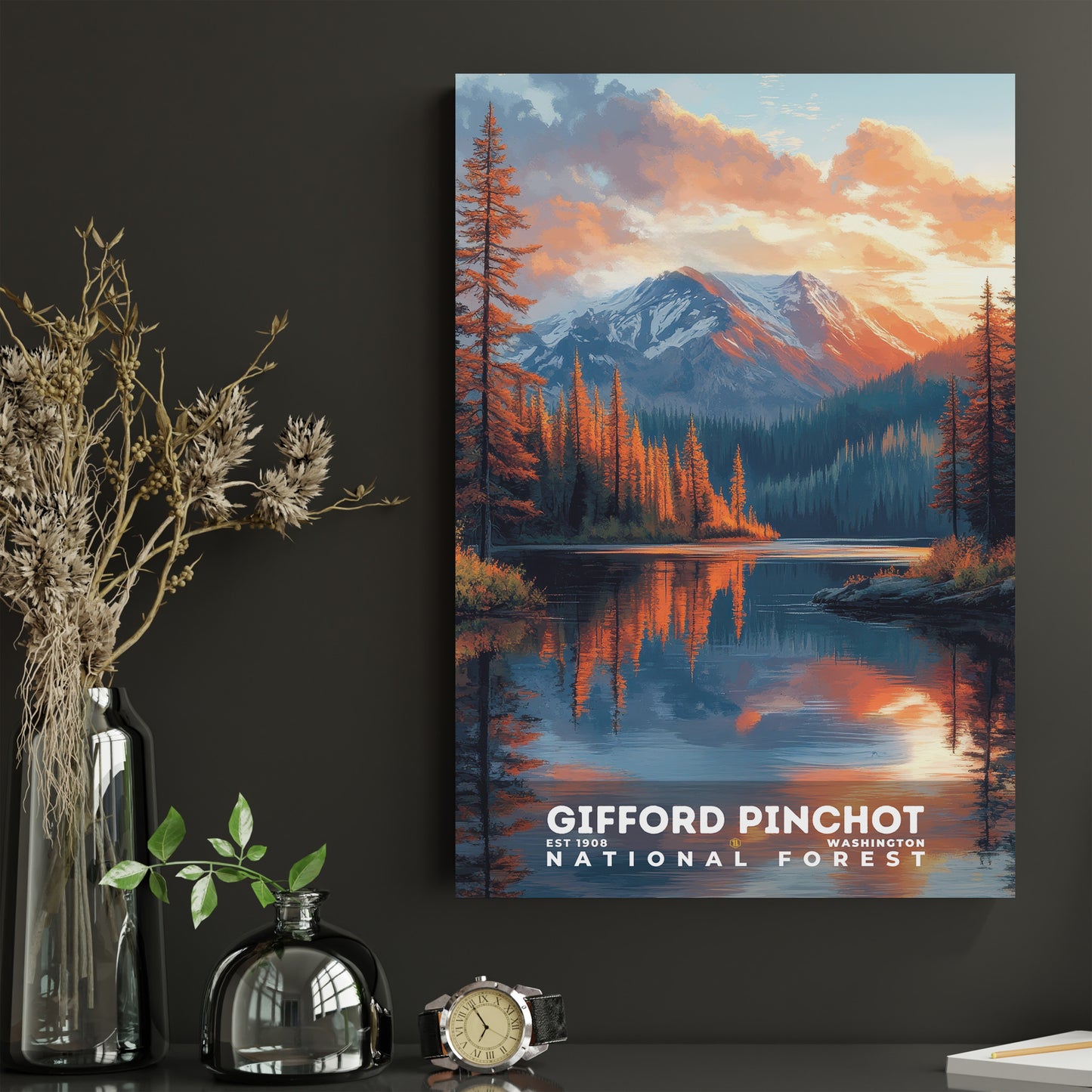 Gifford Pinchot National Forest Poster | S02